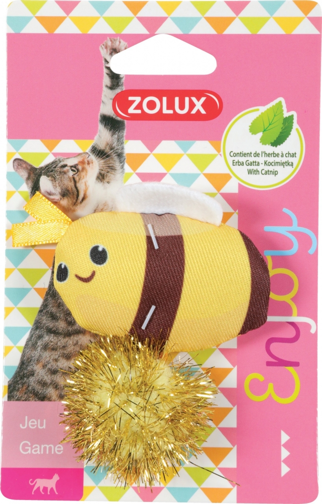 Zdjęcie Zolux Zabawka z kocimiętką dla kota  Pszczółka Lovely  