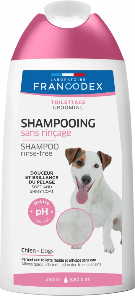 Zdjęcie Francodex Szampon bez spłukiwania  dla psów i szczeniąt 250 ml