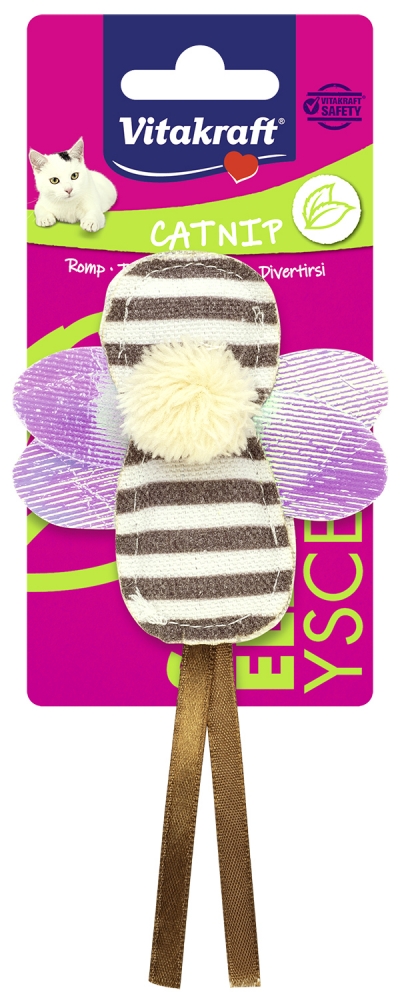 Zdjęcie Vitakraft Zabawka pszczółka z kocimiętką dla kota   15 cm