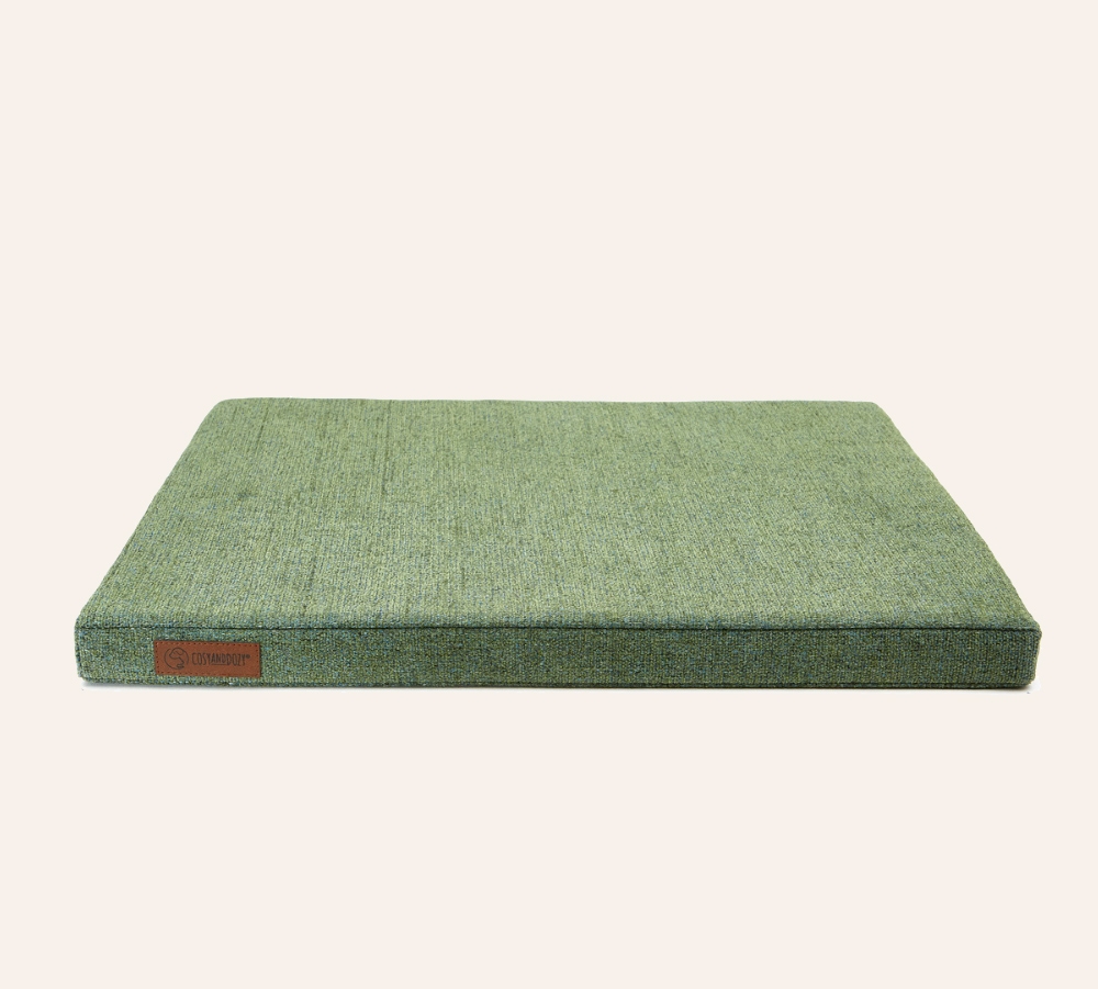 Zdjęcie Cosy And Dozy Półka dla kota Chill  Walnut (orzech), kolor Elegant Green 50 x 41 cm