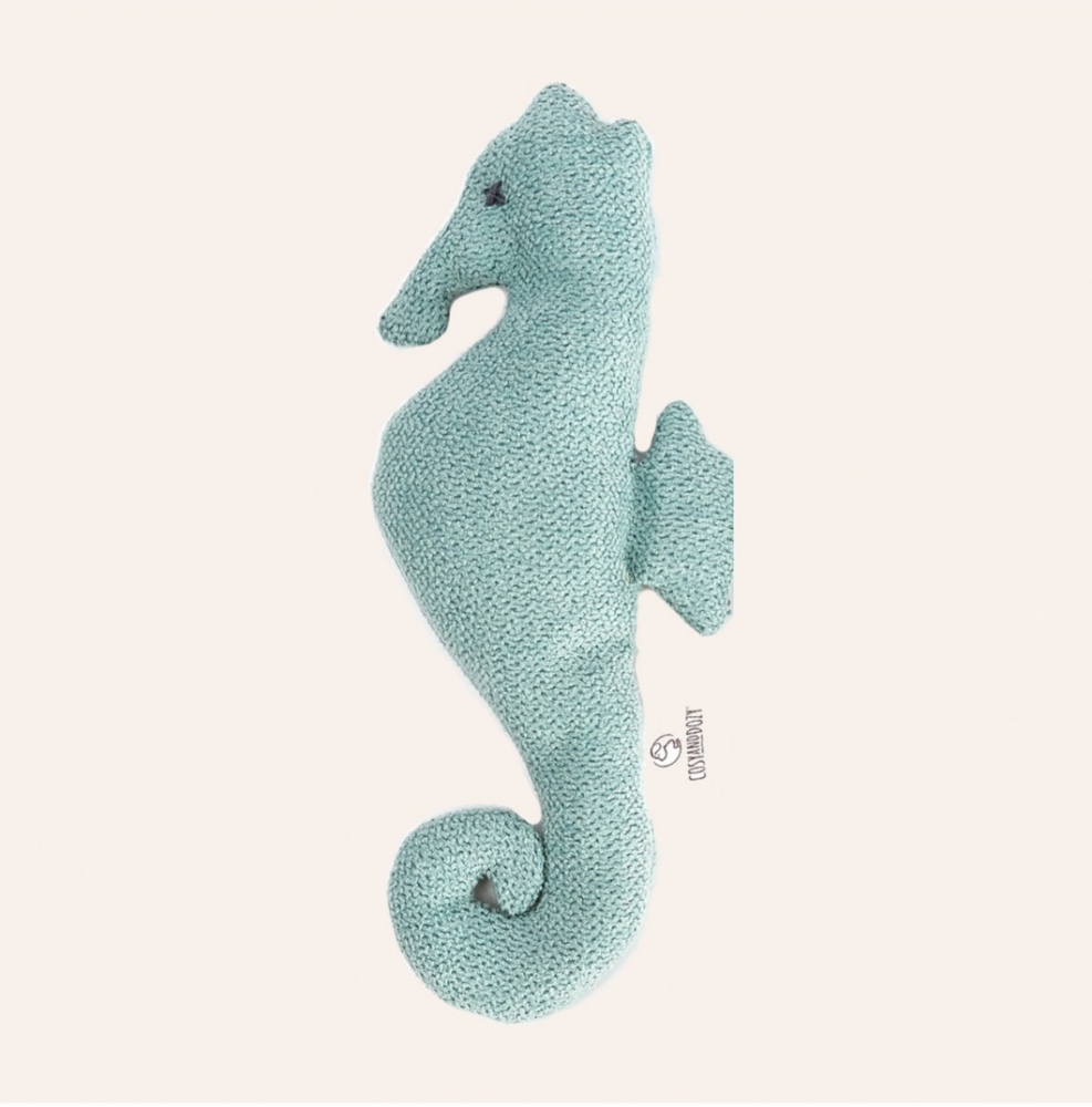 Zdjęcie Cosy And Dozy Beasty Toys zabawka dla kota  Sea Horse konik morski zielony 15 cm