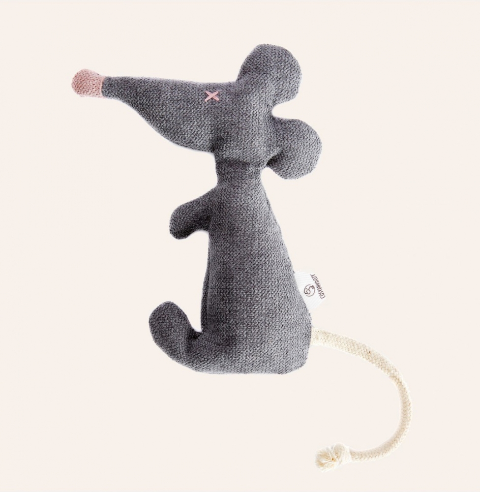 Zdjęcie Cosy And Dozy Beasty Toys zabawka dla kota  Rat szczurek szary 16 cm