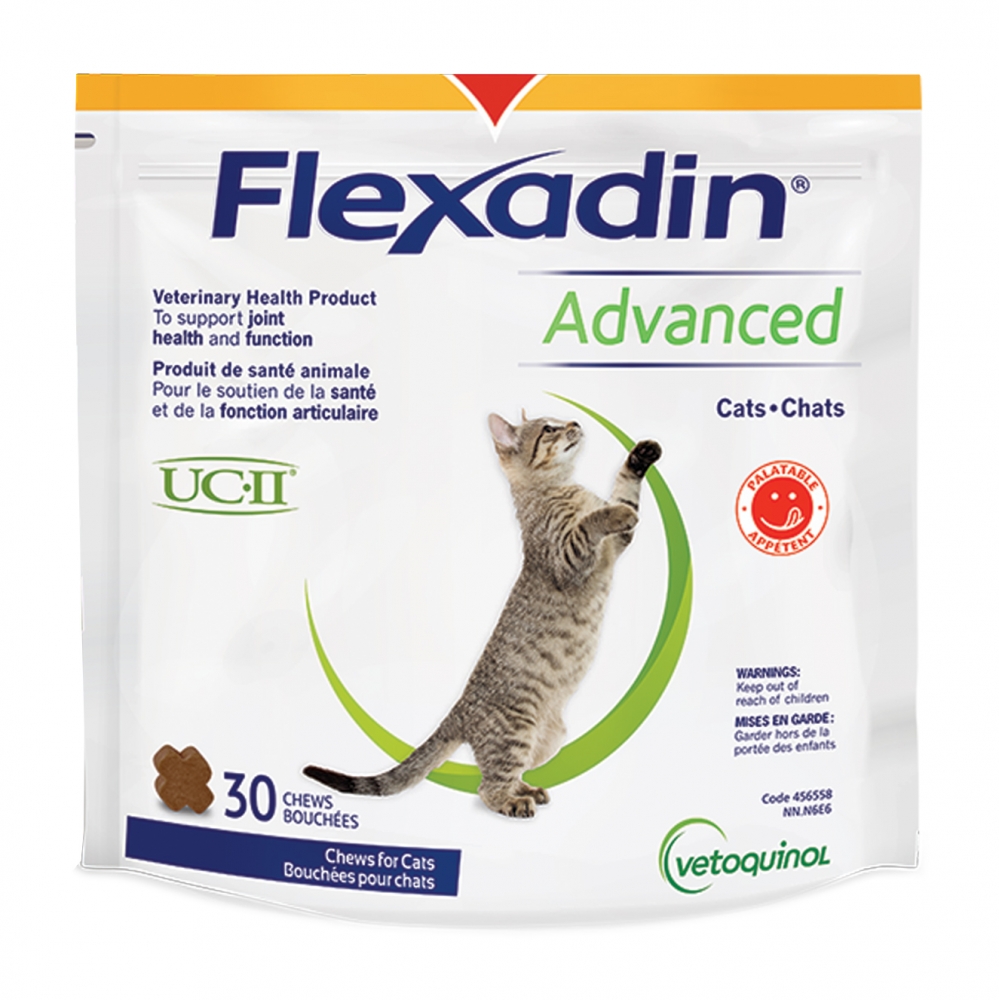 Zdjęcie Vetoquinol Flexadin Advanced Cat  mięsne kąski na stawy dla kotów 30 szt.