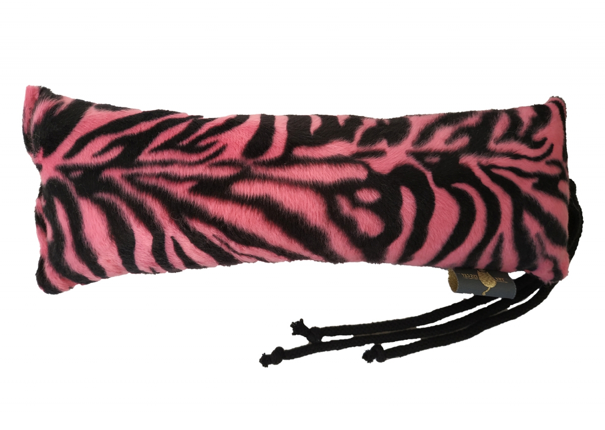 Zdjęcie The Miss Cat Kopacz KICK & HUG classic zabawka dla kota zebra różowa 24 x 8cm + 20 cm