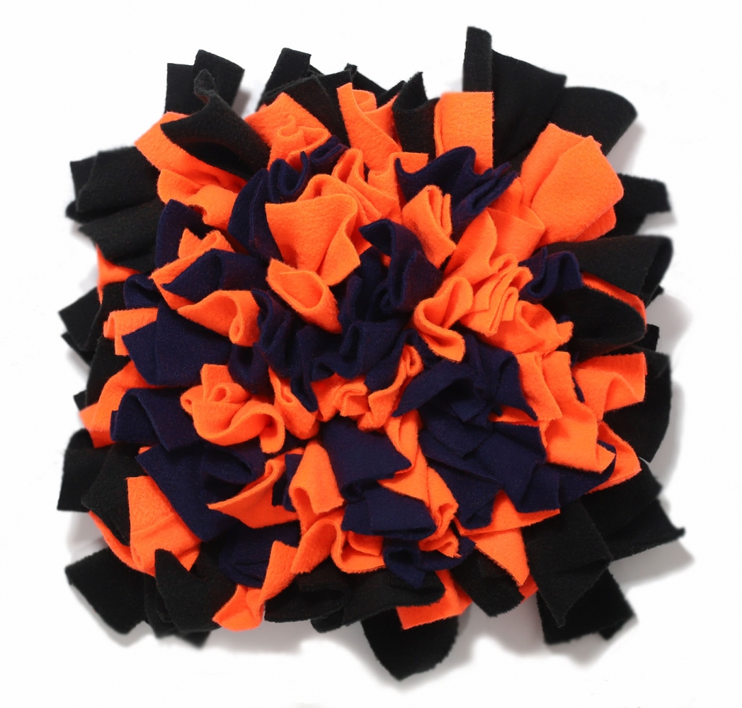 Zdjęcie Mimiko Węchowa mata edukacyjna  czarny, granatowy, pomarańczowy M: 33 x 33 cm 