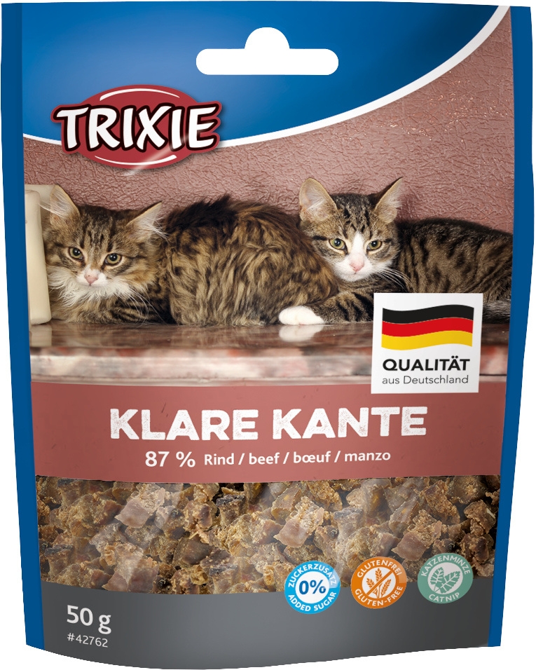 Zdjęcie Trixie Przysmaki Klare Kante mini fileciki dla kota  wołowina 50g