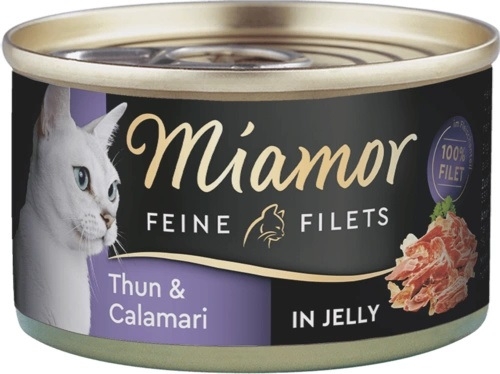 Zdjęcie Miamor Puszka Feine Filets w galaretce  tuńczyk + kalmary 100g
