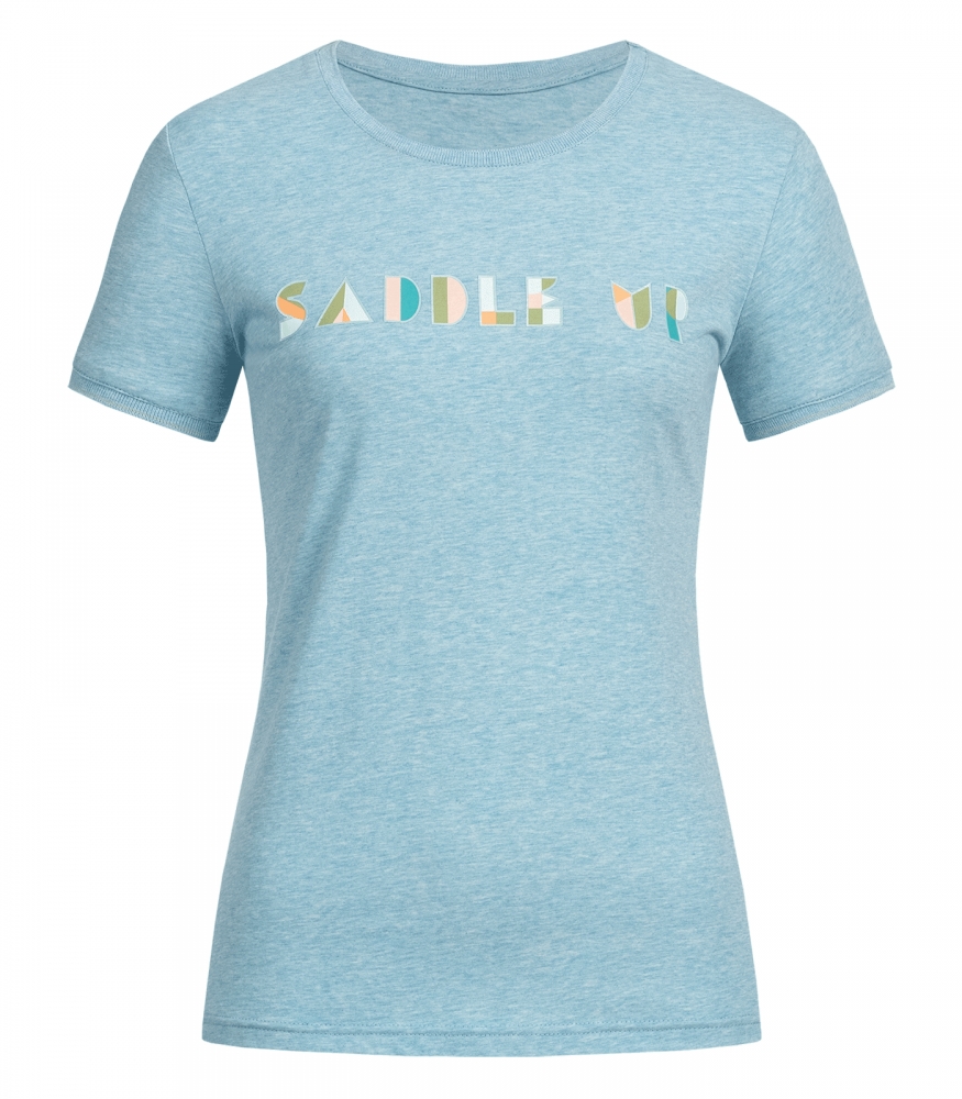 Zdjęcie ELT Koszulka damska T-Shirt Dallas  jasnoniebieski melanż 