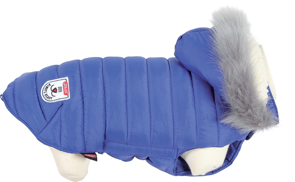 Zdjęcie Zolux Nieprzemakalna kurtka puchowa z kapturem Urban dla psa niebieska 45 cm