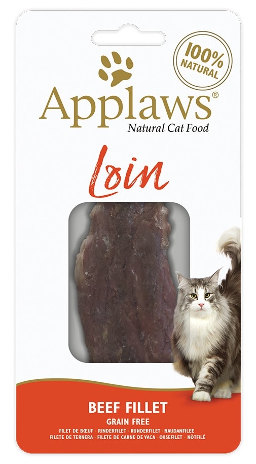 Zdjęcie Applaws Natural Cat Treats półmiekkie przysmaki  polędwica z wołowiny 20g