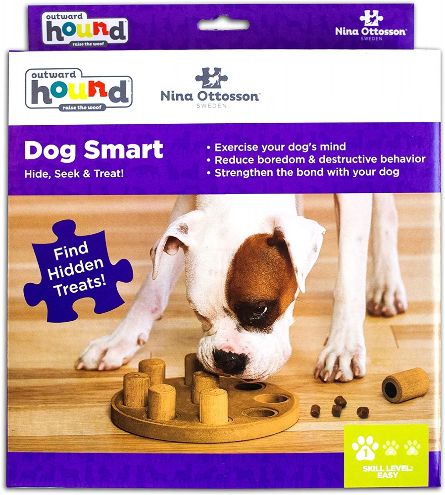 Zdjęcie Outward Hound Smart Dog Smart poziom 1 Nina Ottosson zabawka edukacyjna dla psa śr. 23 cm
