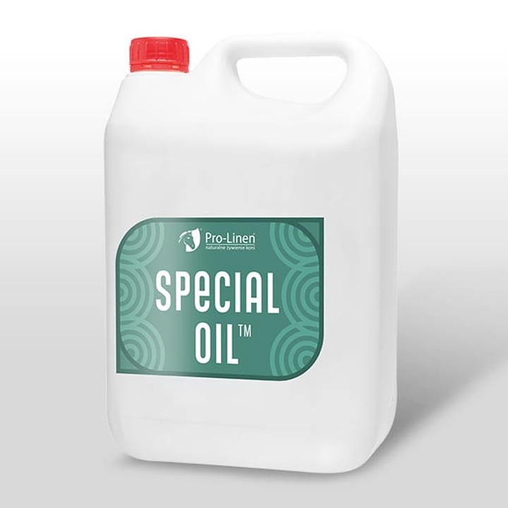 Zdjęcie Pro-Linen Special Oil mieszanka olejów dla koni  kanister 5l
