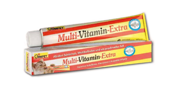 Zdjęcie Gimpet Multi-vitamin Extra  pasta witaminowa dla kotów 20g