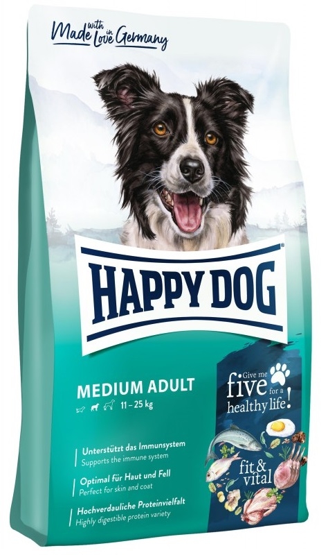 Zdjęcie Happy Dog Fit & Well Adult Medium   4kg