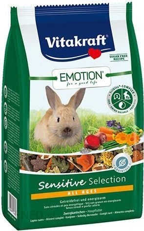 Zdjęcie Vitakraft Emotion Pokarm dla królików  Sensitive Selection Adult 600g
