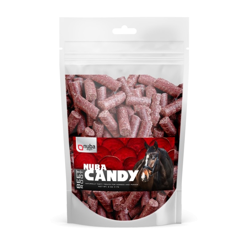 Zdjęcie Nuba Equi Candy BeetRoot smakołyki dla koni  o smaku buraczkowym 2kg
