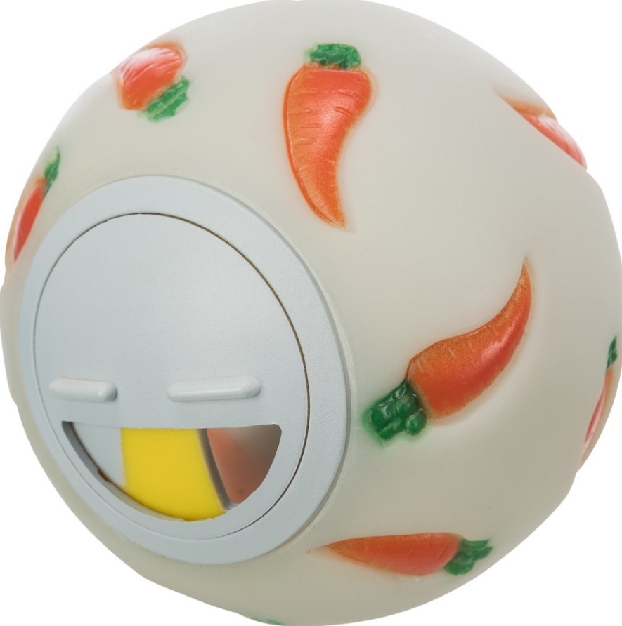 Zdjęcie Trixie Zabawka kula snack ball  dla królika śr. 7 cm