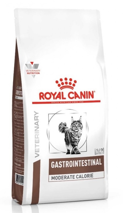 Zdjęcie Royal Canin VD Gastro Intestinal Moderate Calorie (kot)   2kg