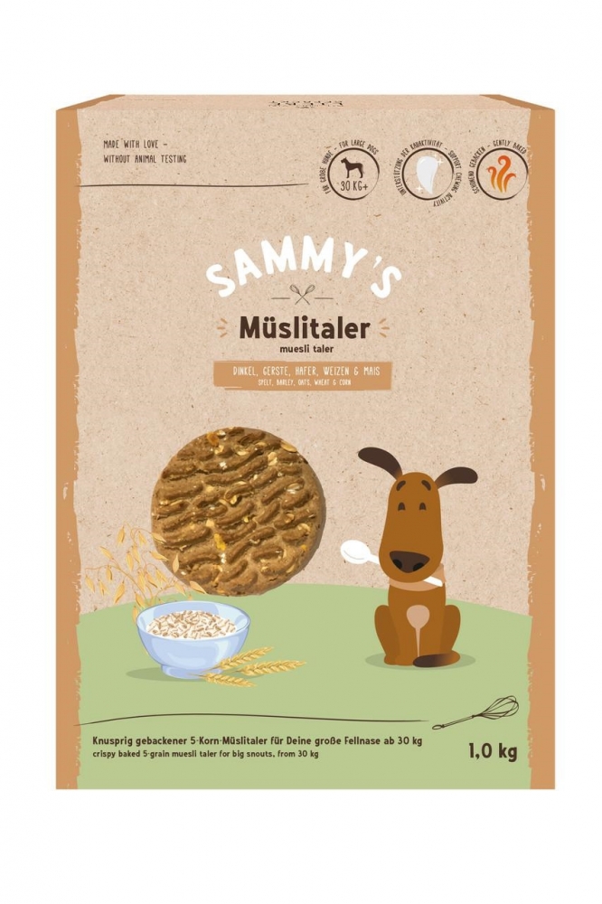 Zdjęcie Bosch Sammy's Muesli Taler ciastka dla psa  ciastka 5 zbóż 1kg