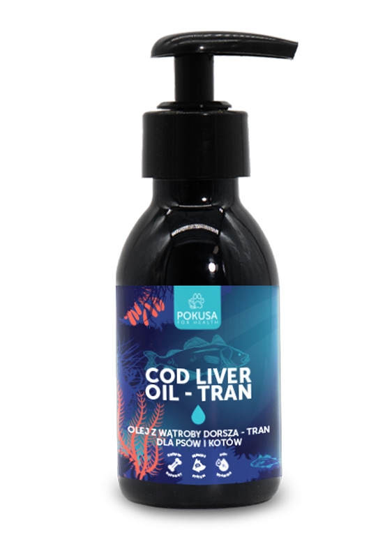 Zdjęcie Pokusa Cod Liver Oil - Tran  z wątroby dorsza 100ml