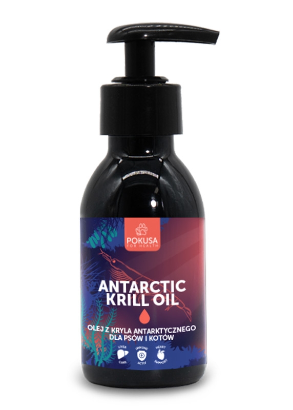 Zdjęcie Pokusa Antarctic Krill Oil  z kryla antarktycznego 100ml
