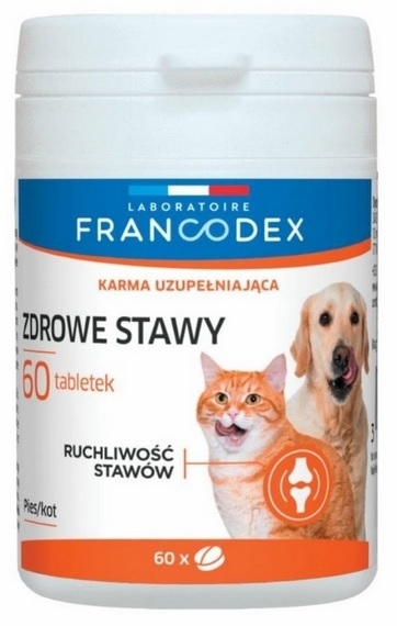 Zdjęcie Francodex Zdrowe stawy  dla psów i kotów 60 tabletek
