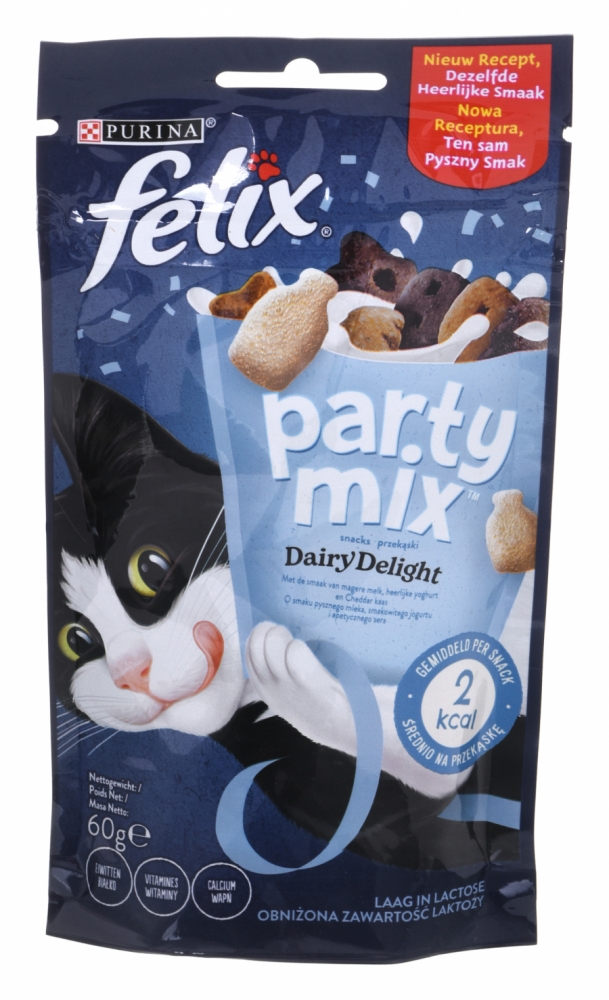 Zdjęcie Felix Party Mix przysmaki dla kota  Dairy Delight  60g