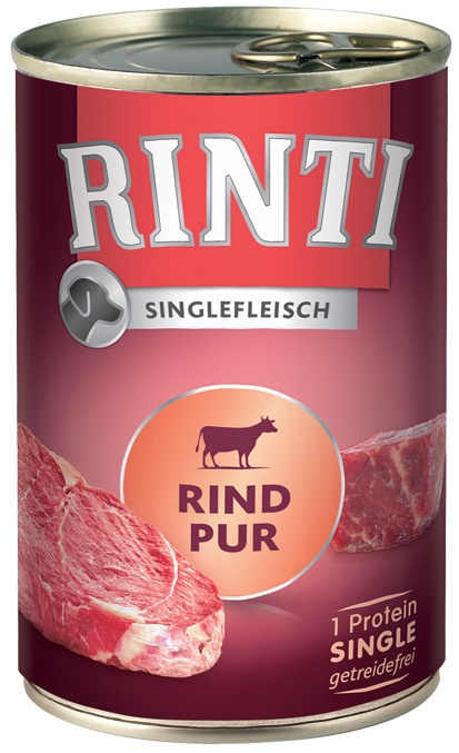 Zdjęcie Rinti Singlefleisch puszka średnia  czysta wołowina 400g