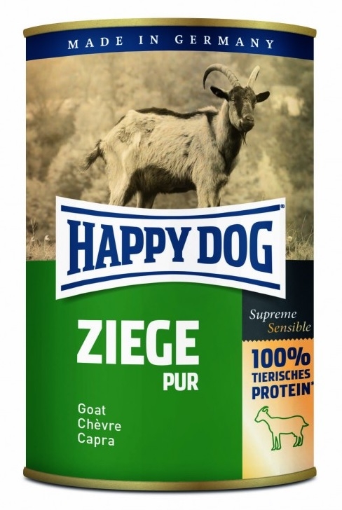 Zdjęcie Happy Dog 100% Goat puszka średnia  koza 400g