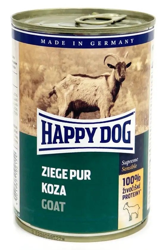 Zdjęcie Happy Dog 100% Goat puszka średnia  koza 400g