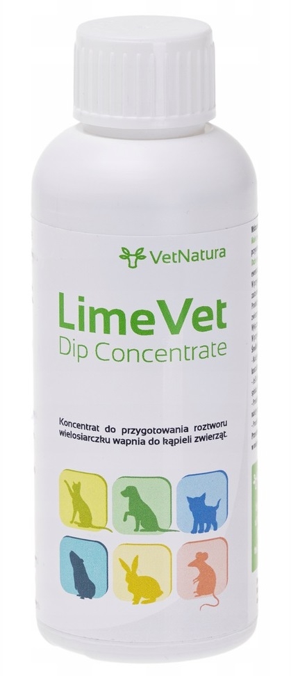 Zdjęcie VetNatura LimeVet Dip Concentrate ciecz kalifornijska  dla psów i kotów 250ml
