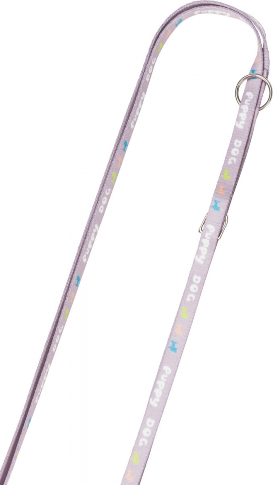 Zdjęcie Trixie Szelki nylonowe regulowane ze smyczą dla szczeniąt liliowy 23-34 cm / 8 mm