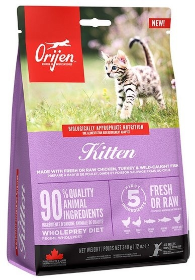 Zdjęcie Orijen Cat Kitten  sucha karma dla kotów 340g