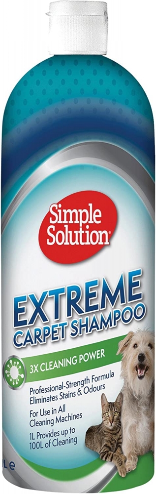 Zdjęcie Simple Solution Extreme Carpet Shampoo  szampon do dywanów i tekstyliów 1000ml