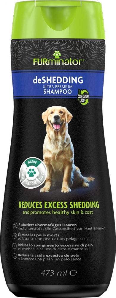 Zdjęcie Furminator deSHEDDING Ultra Premium Shampoo szampon dla psów zmniejszający linienie 473 ml