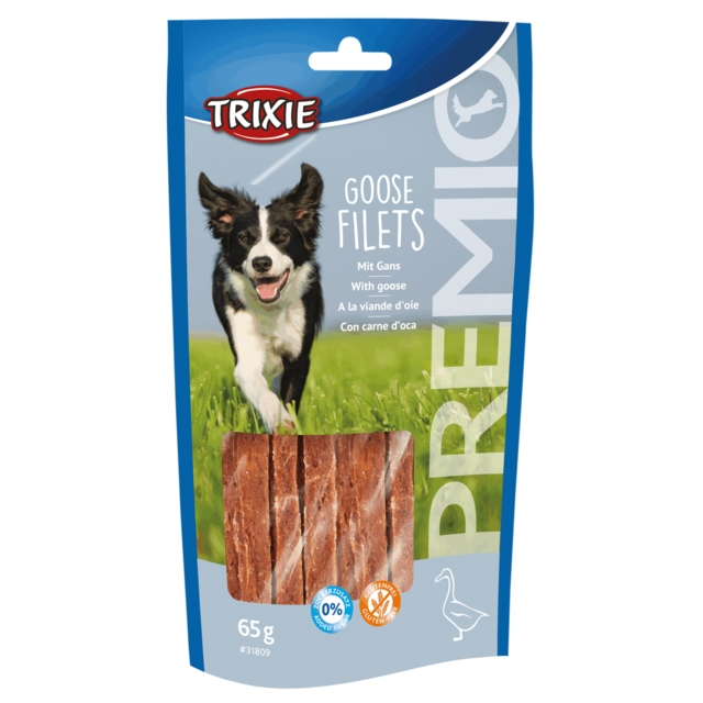 Zdjęcie Trixie Premio Goose Fillets przysmak dla psa fileciki z gęsi 65g