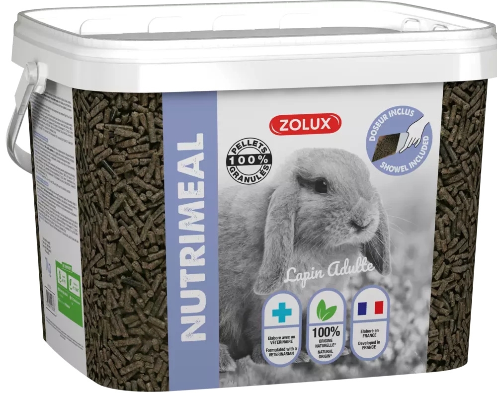 Zdjęcie Zolux NutriMeal 3 granulat  dla dorosłego królika 7kg
