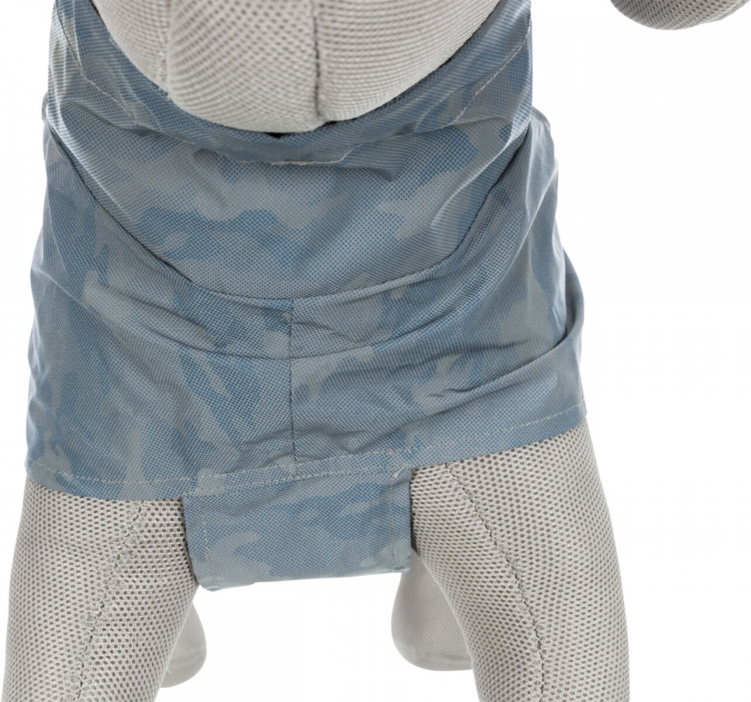Zdjęcie Trixie Płaszczyk przeciwdeszczowy Lunas  srebrno/niebieski dł. 25 cm