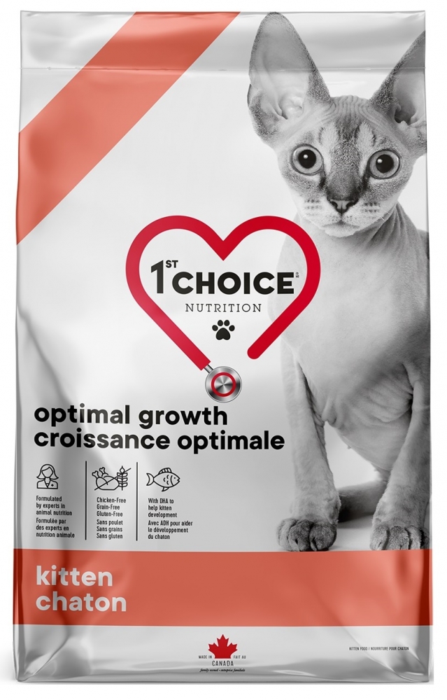 Zdjęcie 1st Choice Cat Kitten Optimal Growth   4.54kg