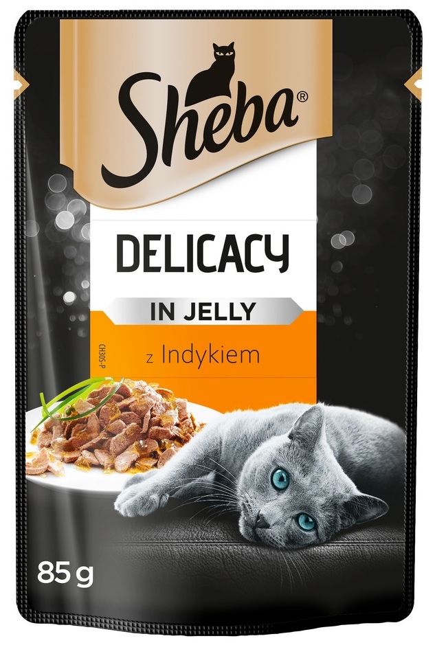 Zdjęcie Sheba Delicacy in Jelly saszetka w galaretce z indykiem  85g