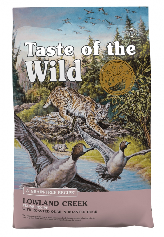 Zdjęcie Taste of the Wild Lowland Creek Feline Formula  sucha karma dla kotów 6.6kg