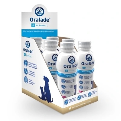 Zdjęcie Oralade GI Support elektrolity, aminokwasy i prebiotyki dla psów i kotów 6x500ml