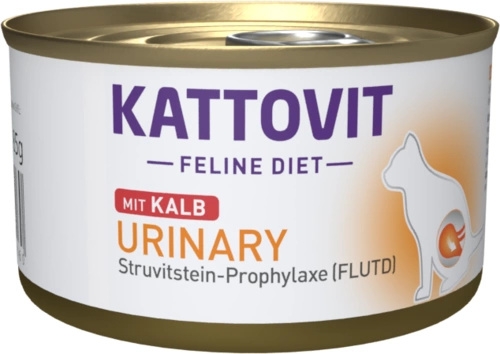 Zdjęcie Kattovit Feline Diet Urinary puszka  z cielęciną 85g