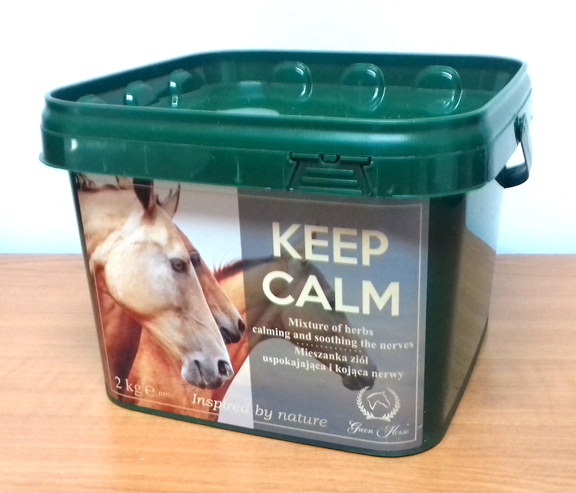 Zdjęcie Green Horse Keep Calm uspokojenie i kojenie nerwów granulat 2kg