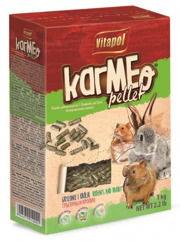Zdjęcie Vitapol Pokarm pełnowartościowy granulat  dla gryzoni i królików 1kg