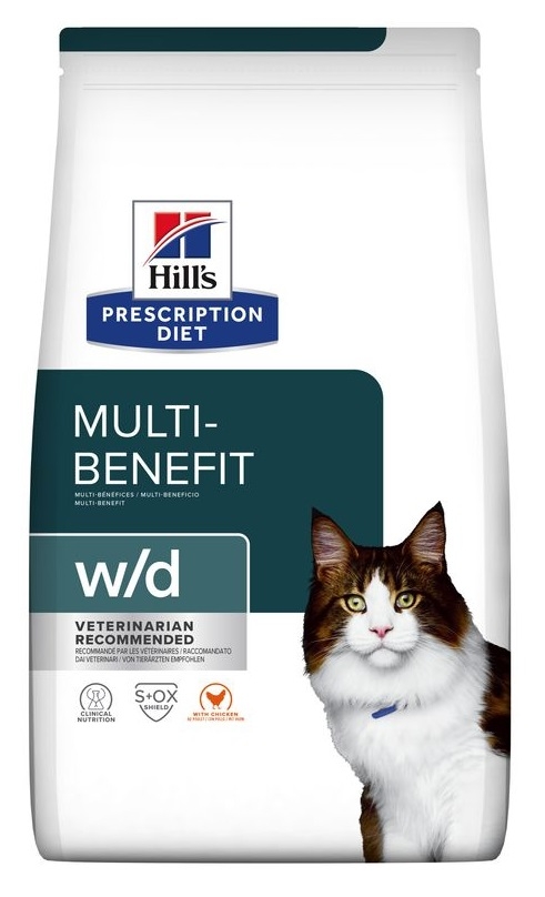 Zdjęcie Hill's Vet Feline w/d  Multi Benefit z kurczakiem 3kg
