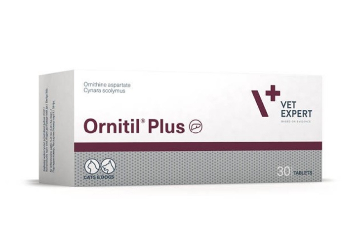 Zdjęcie VetExpert Ornitil  preparat wspomagający funkcje wątroby 30 tabletek