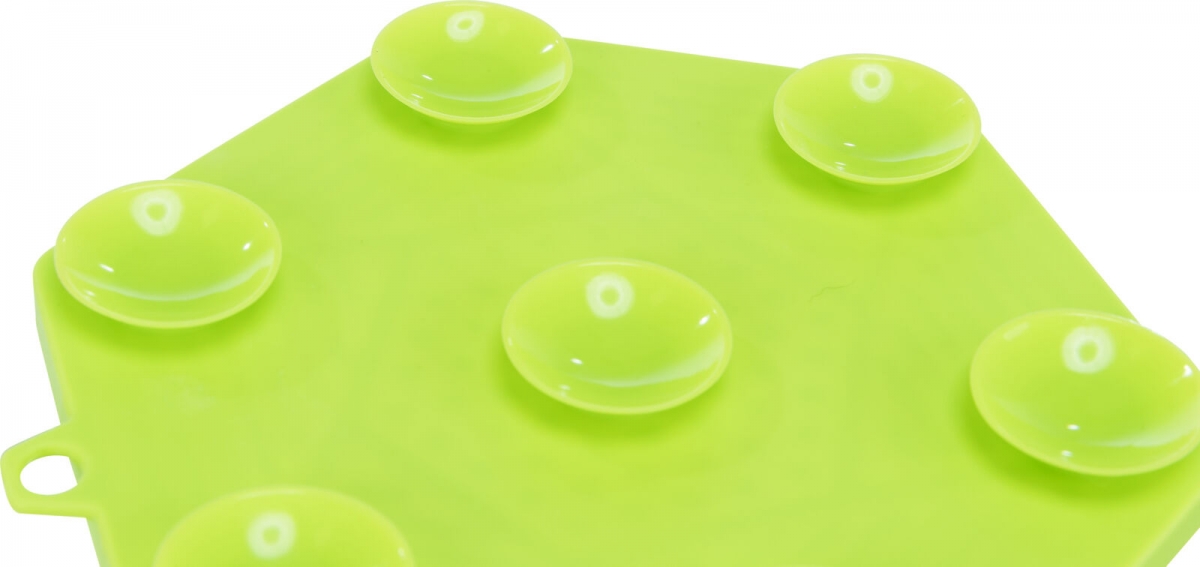 Zdjęcie Trixie Taca Lick'n'Snack silikonowa z przyssawkami do przysmaków zielona śr. 17 cm