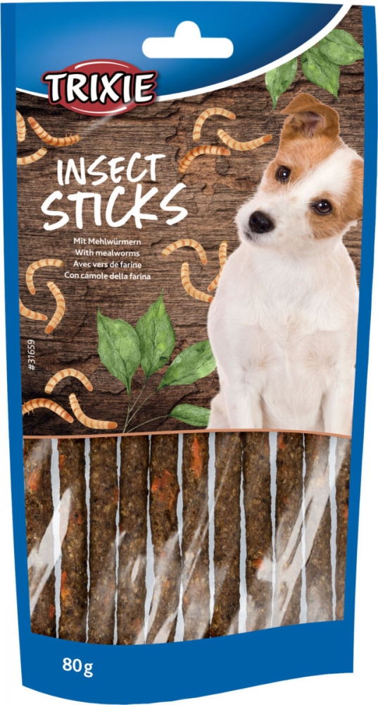 Zdjęcie Trixie Insect Sticks   kabanosy z owadów dla psa 80 g