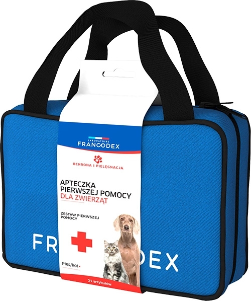 Zdjęcie Francodex Apteczka pierwszej pomocy dla zwierząt   21 części